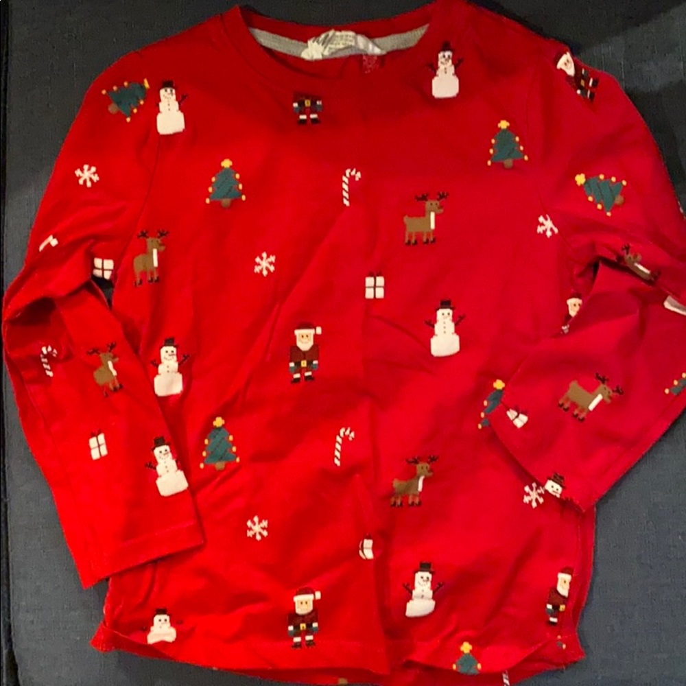 Kids holiday long sleeved shirt